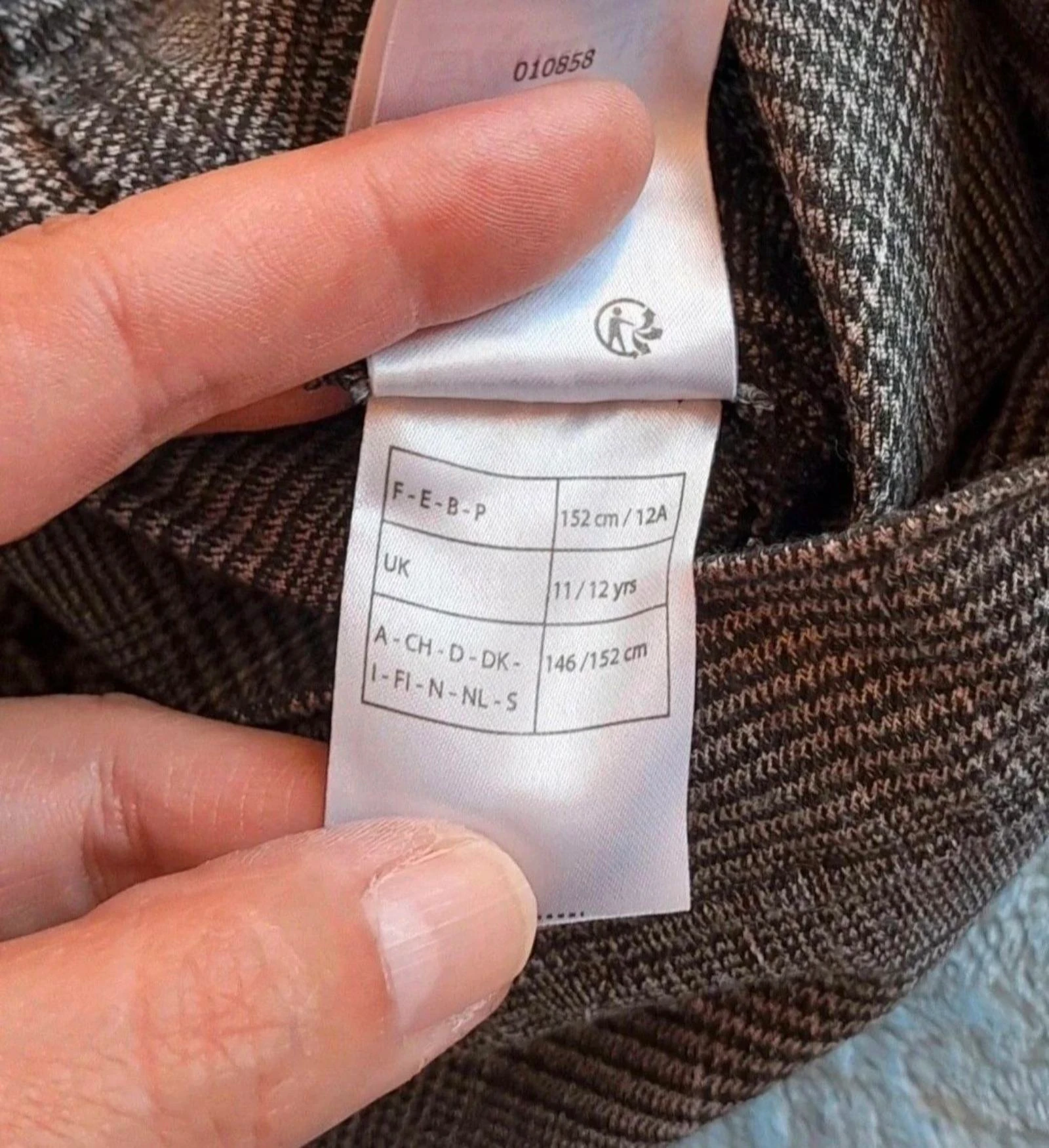 Grijze broek Vertbaudet 12 jaar – photo 9